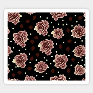 rose pattern Sticker